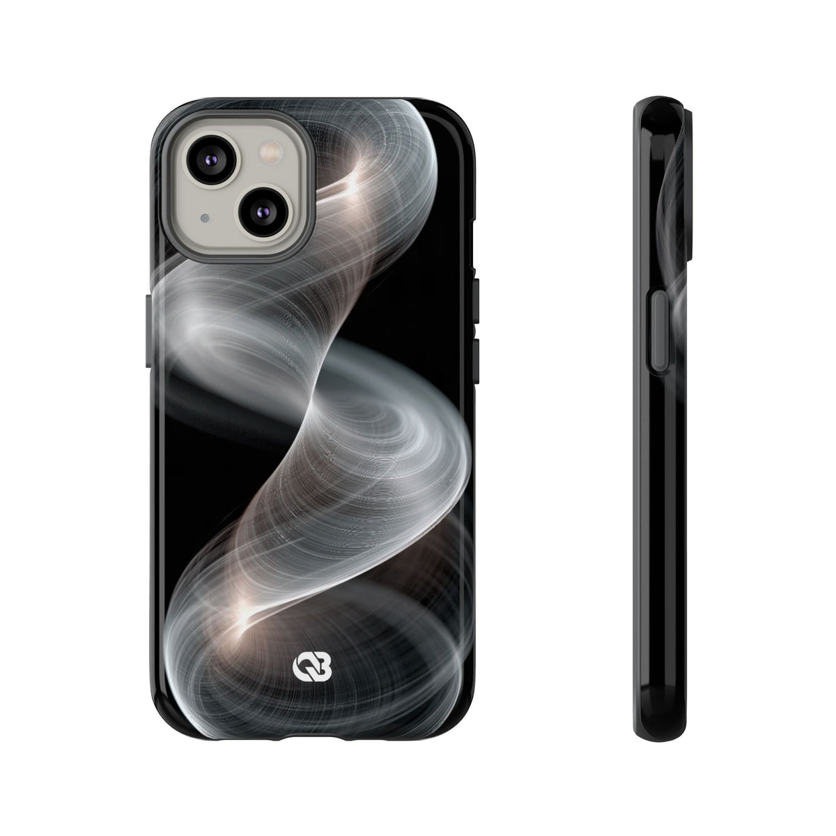 Luminous Vortex · Tough Phone Case for iPhone · Black