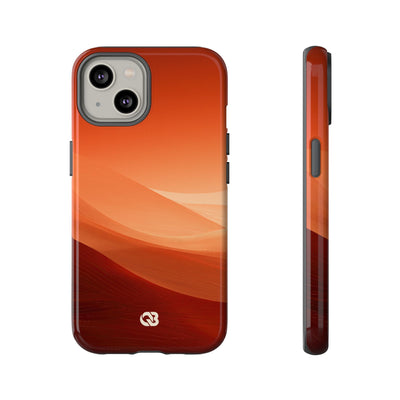 Amber Dune Horizon · Tough Phone Case for iPhone · Orange