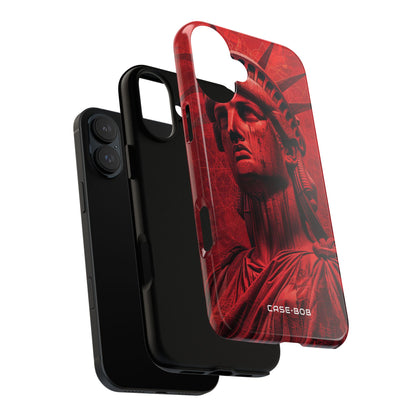 Liberty Crimson iPhone 16 Plus Case - Tough