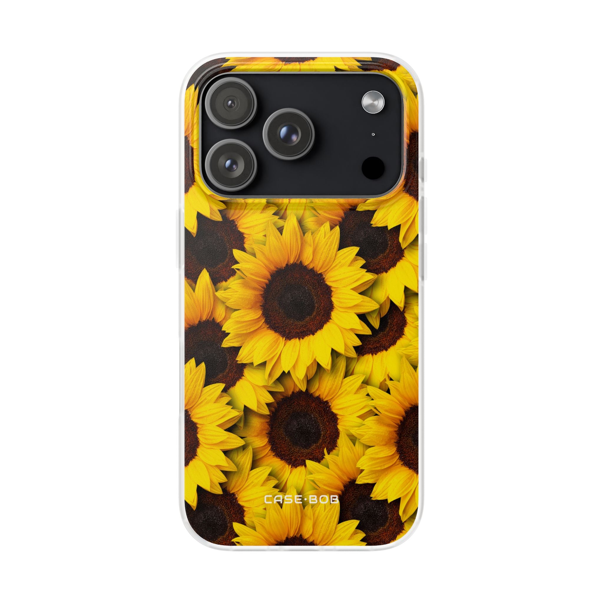 Sunflower Glow iPhone 17 Pro Case - Soft - CASE•BOB