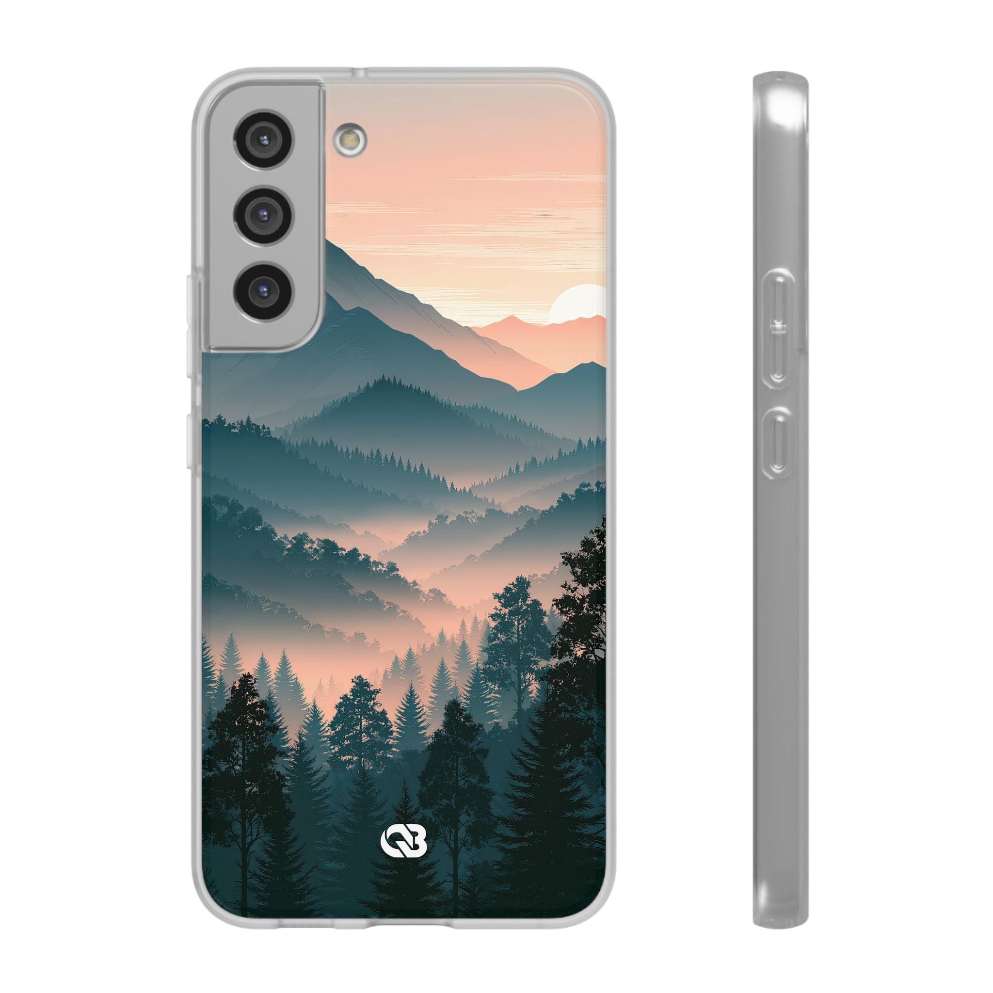 Teal Lite Phone Case for Samsung - Alpine Teal Horizon