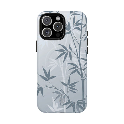 Blue Tough 2.0 Magsafe Phone Case for iPhone - Slate Bamboo Shadow