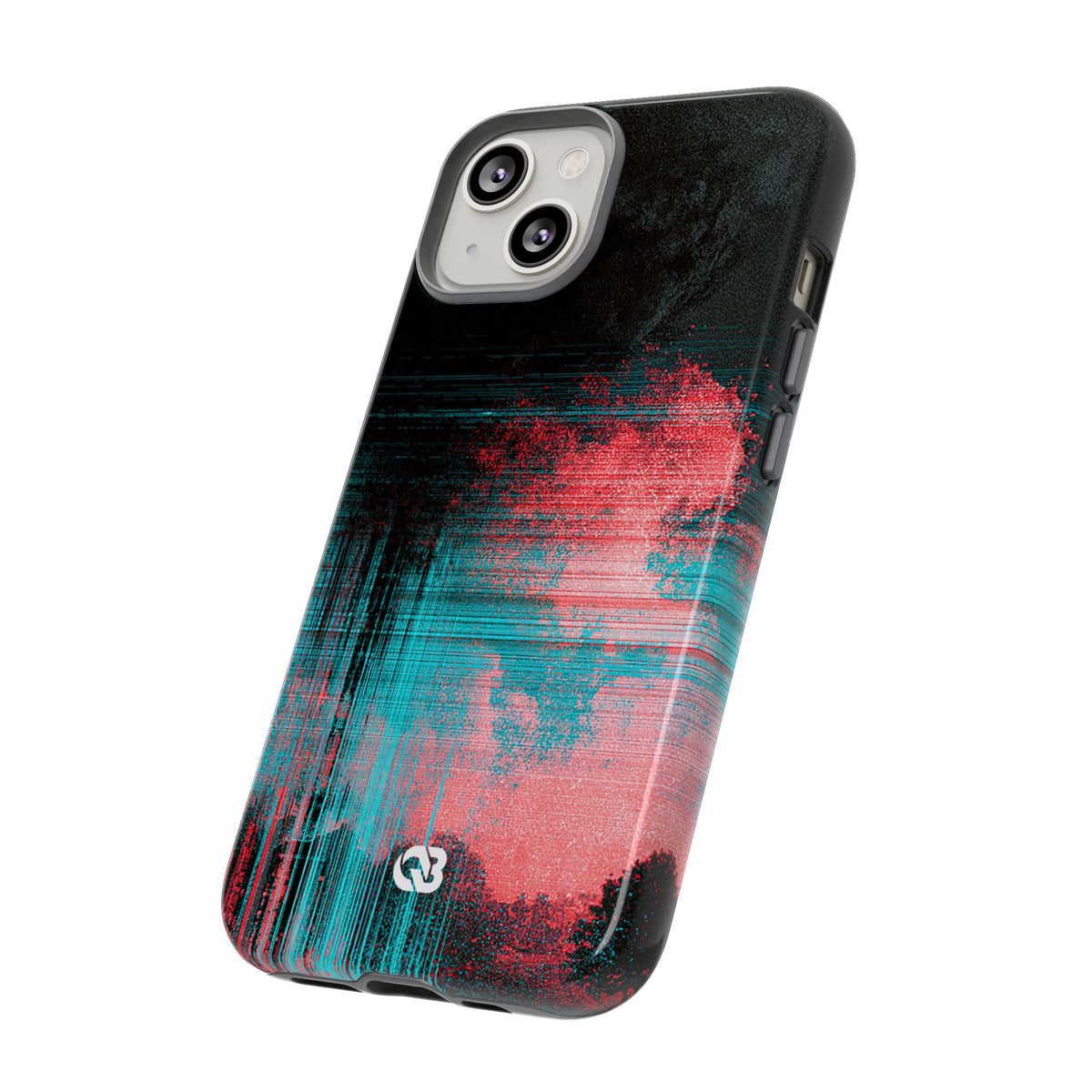 Digital Signal Drift · Tough Phone Case for iPhone · Black