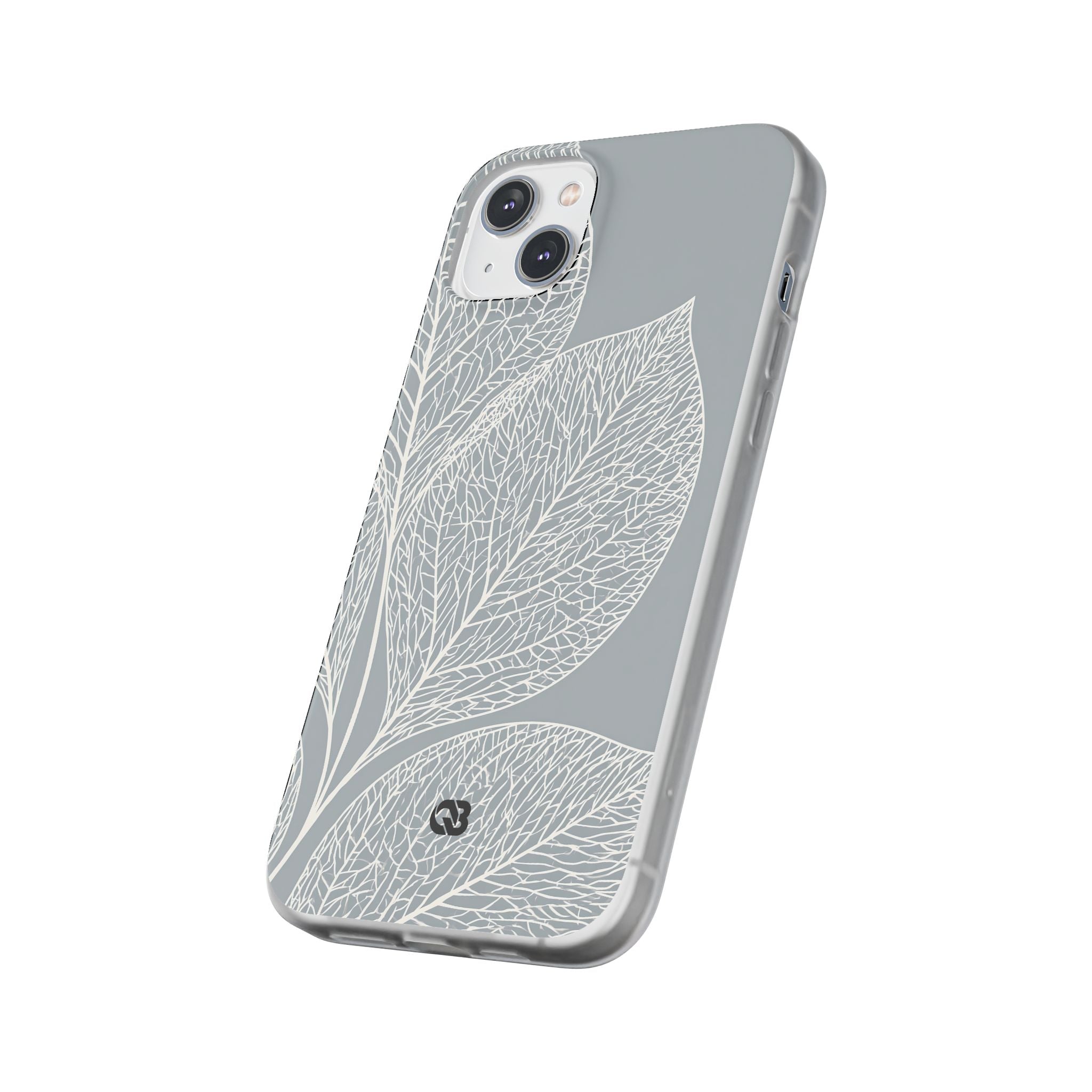 Grey Lite Phone Case for iPhone - Frosted Ash Veins