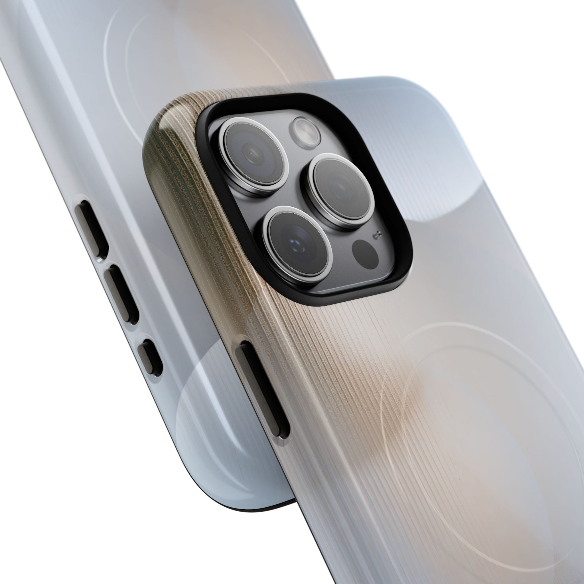 White Tough 2.0 Magsafe Phone Case for iPhone - Frosted Ribbed Sphere