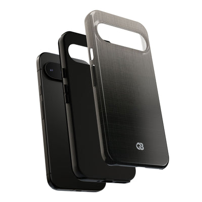 Grey Tough Phone Case for Google Pixel - Faded Sand Mesh