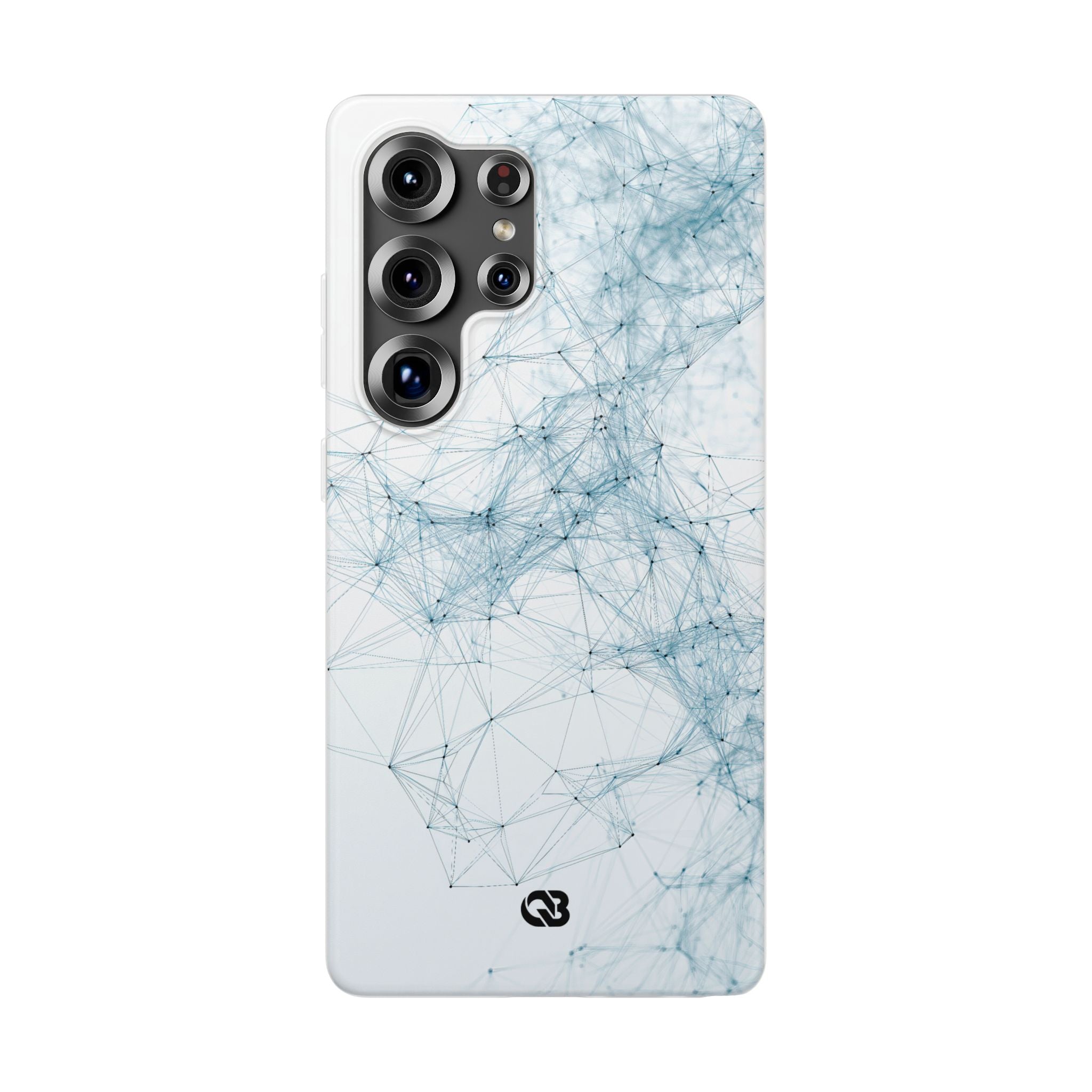 Blue Lite Phone Case for Samsung - Glacial Neural Web