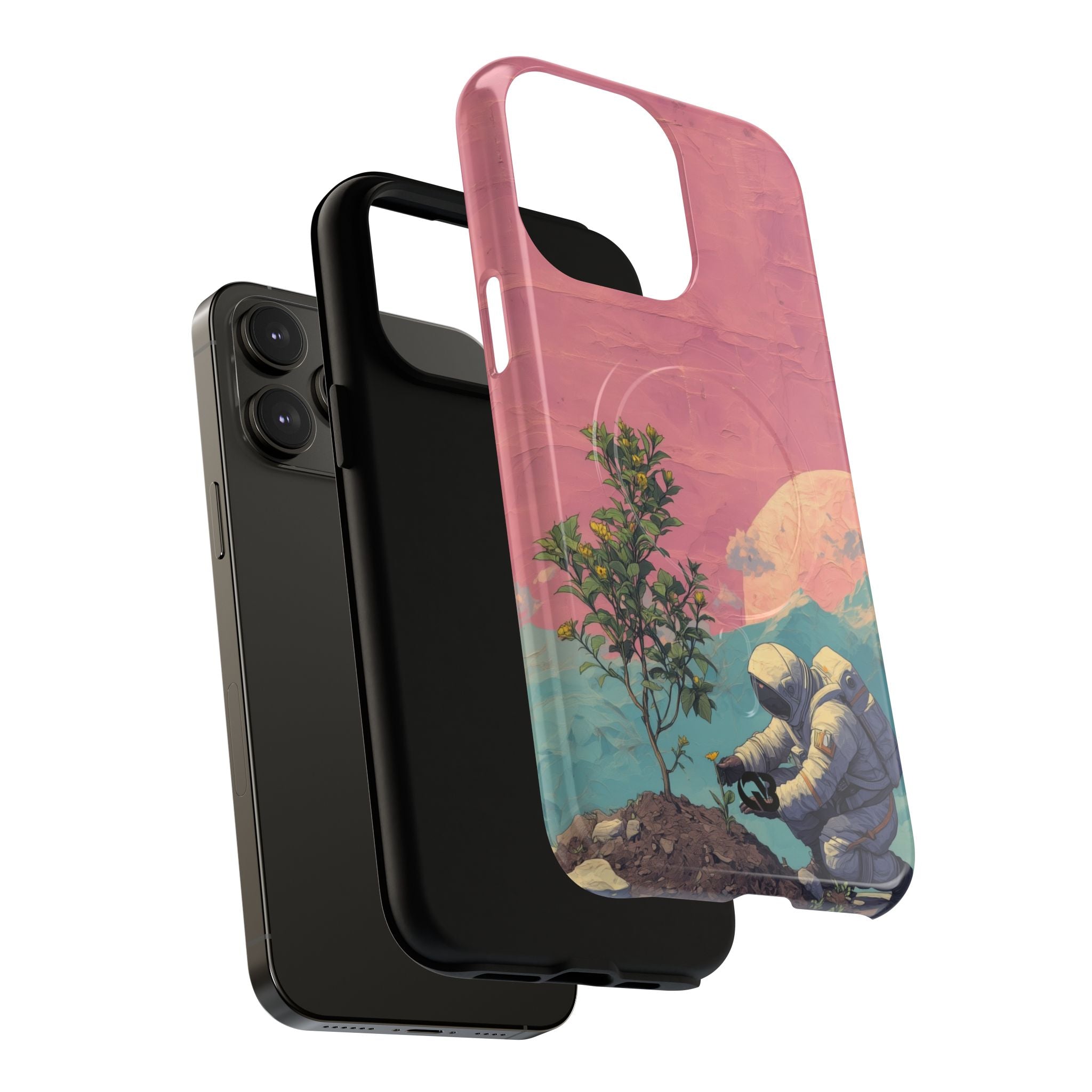 Lunar Pastel Bloom · Tough+ Custodia per iPhone · Magsafe