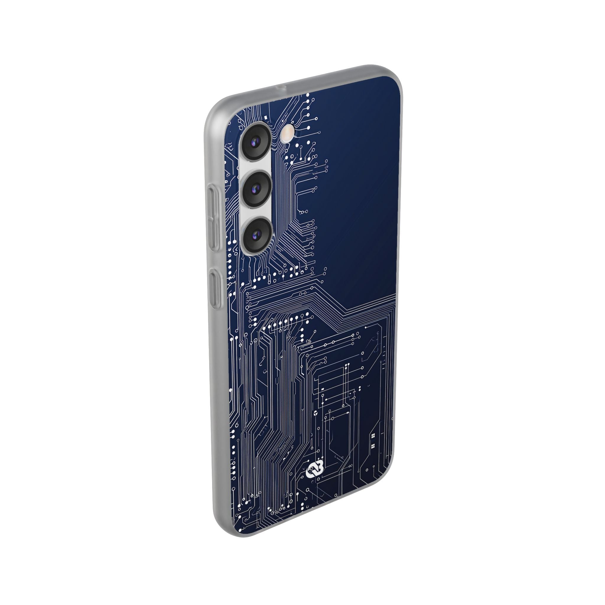 Blue Lite Phone Case for Samsung - Cobalt Data Stream