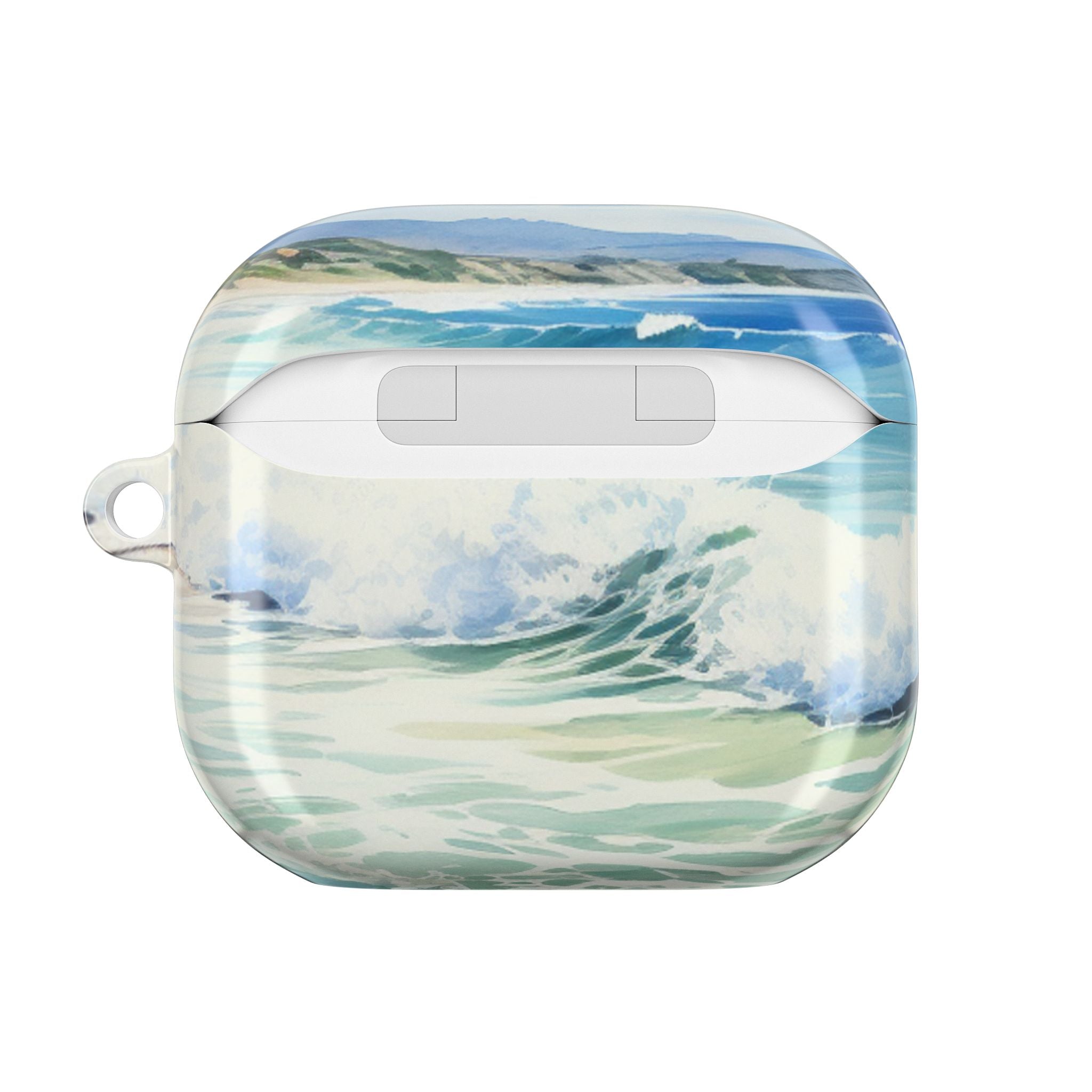 Foaming Blue Waves - AirPods Case