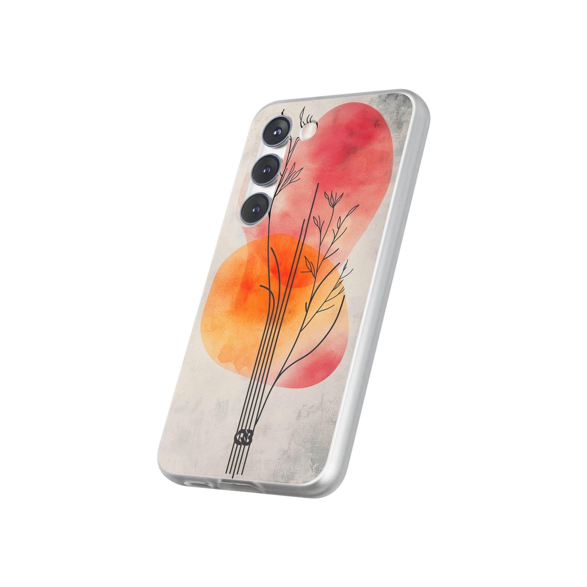Crimson Bloom Lineage · Soft Phone Case for Samsung
