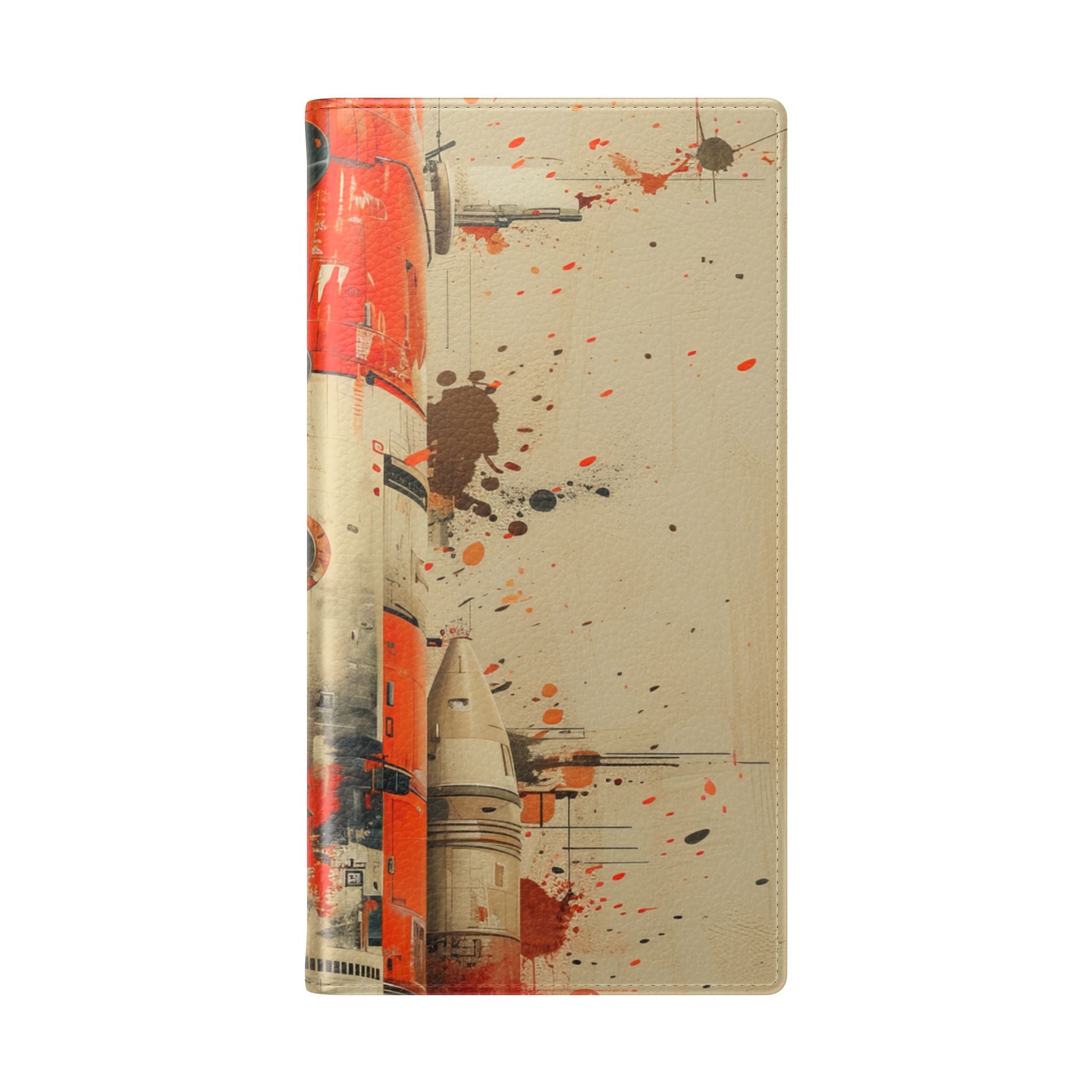 Crimson Rocket - Samsung S23 Ultra Case - Portemonnee