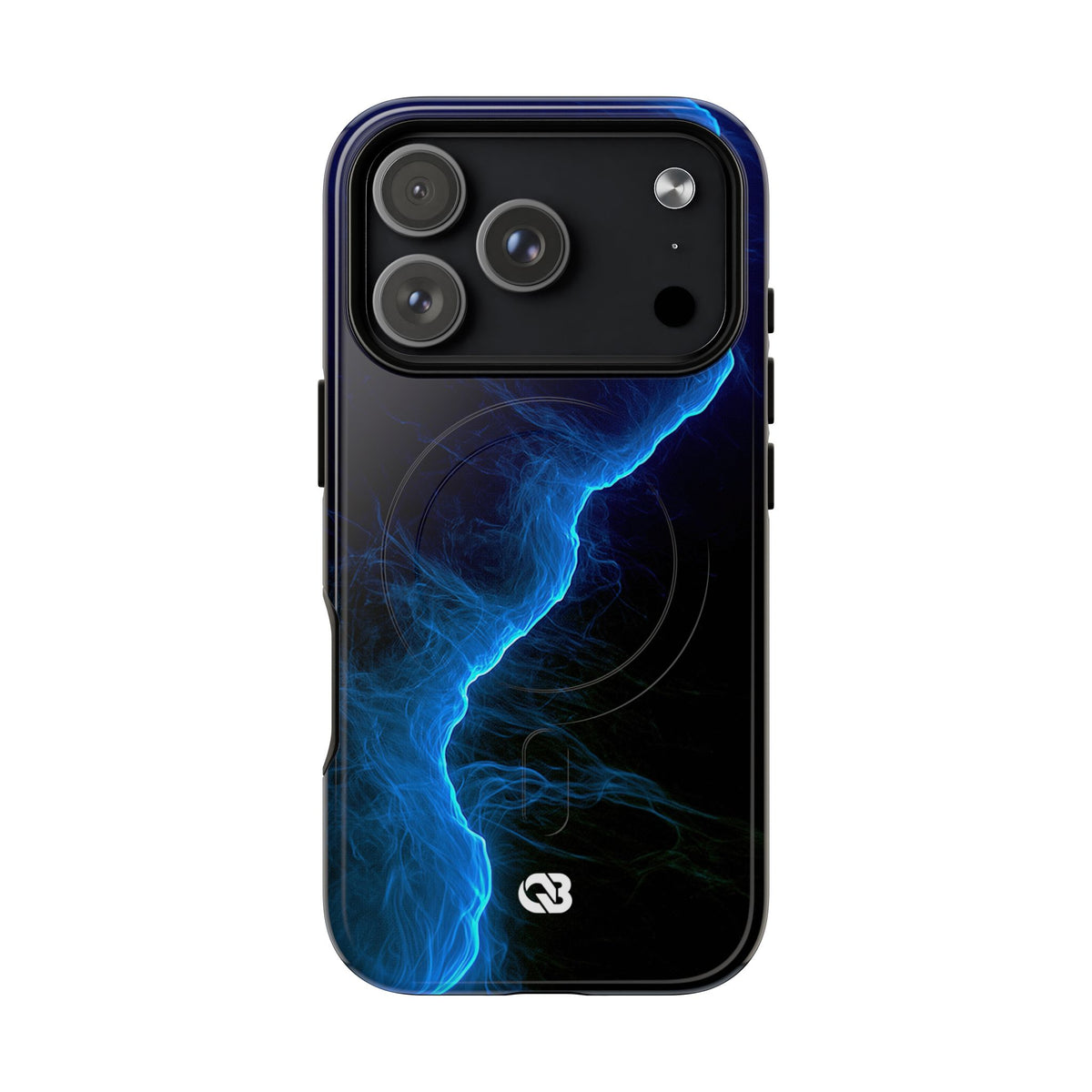 Electric Azure Drift · Tough 2.0 Magnetic Phone Case for iPhone · Blue