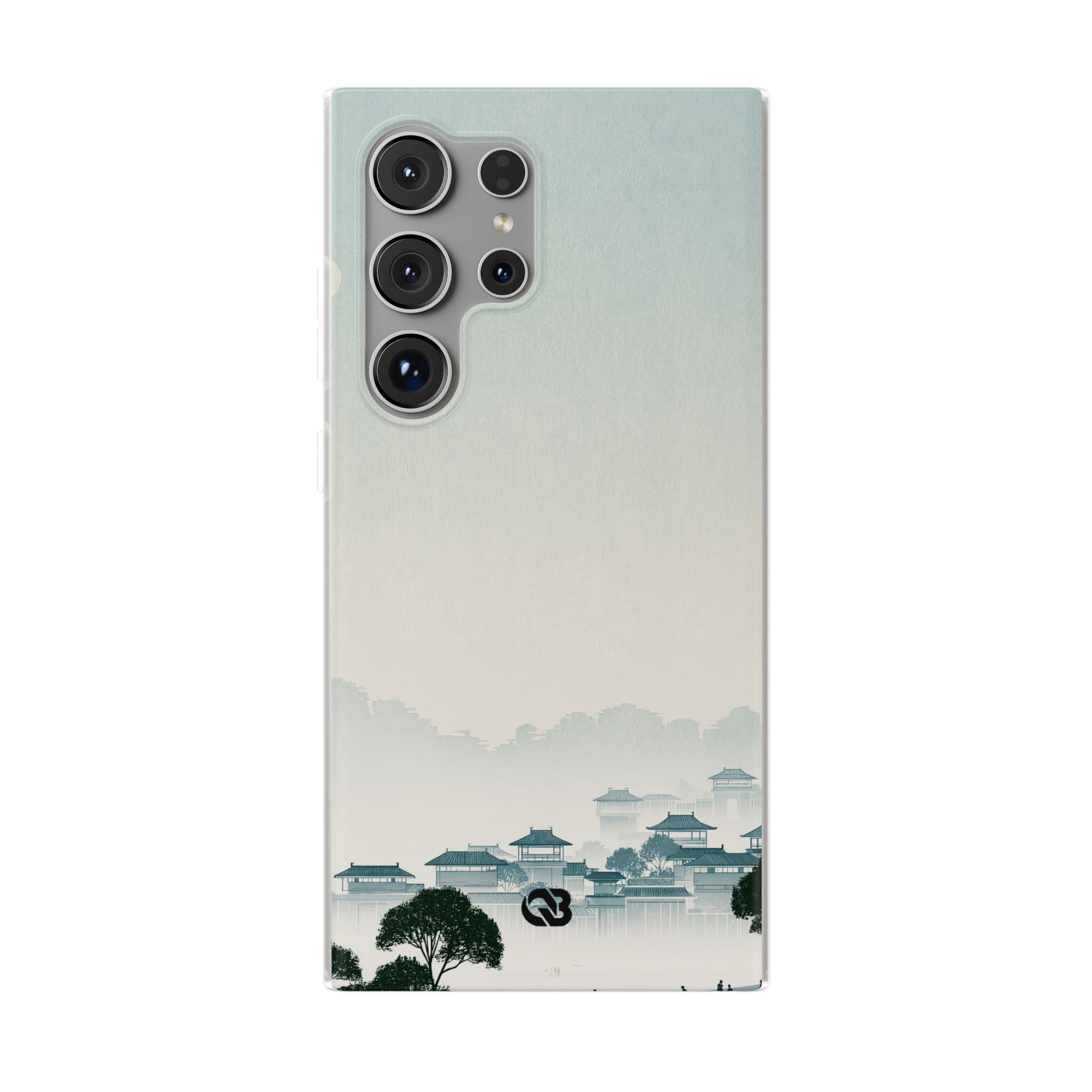 Blue Lite Phone Case for Samsung - Mist Valley Pagoda