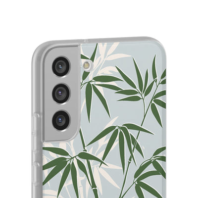 Green Lite Phone Case for Samsung - Kyoto Bamboo Canopy