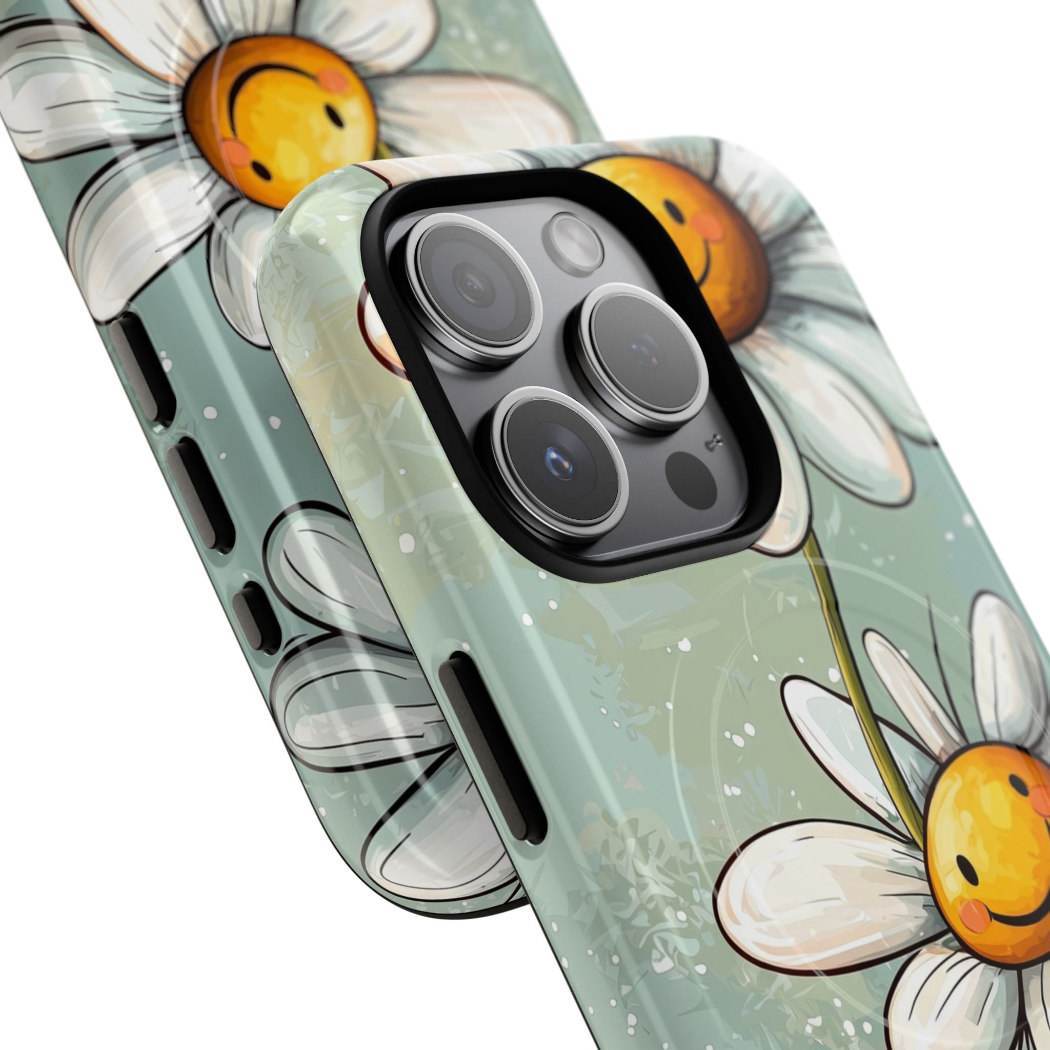 Sunny Daisy Smiles iPhone 15 Pro Case - Tough+