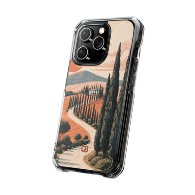 Orange Impact MagSafe Phone Case for iPhone - Terracotta Ridge Trail
