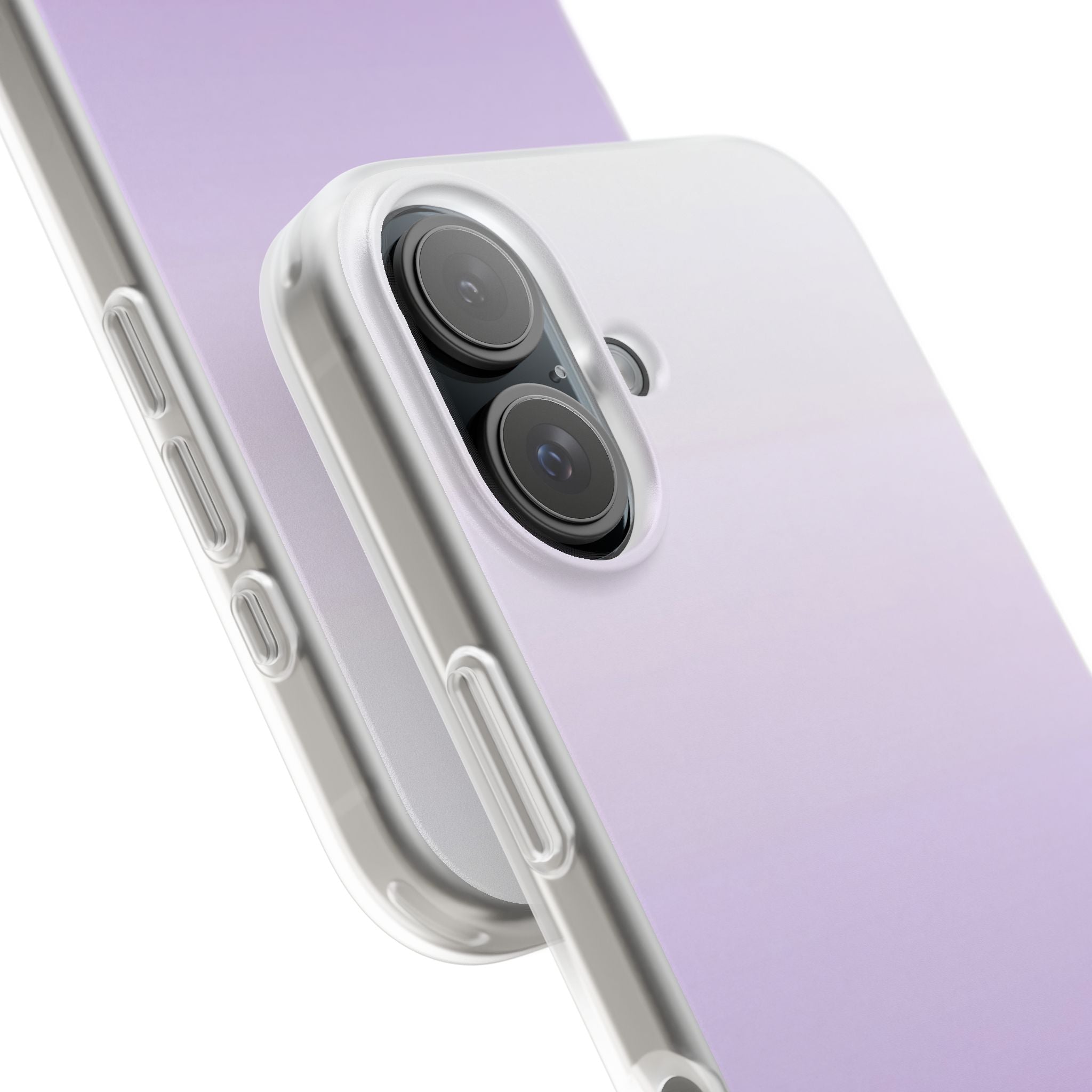 Purple Lite Phone Case for iPhone - Frosted Lavender Fade