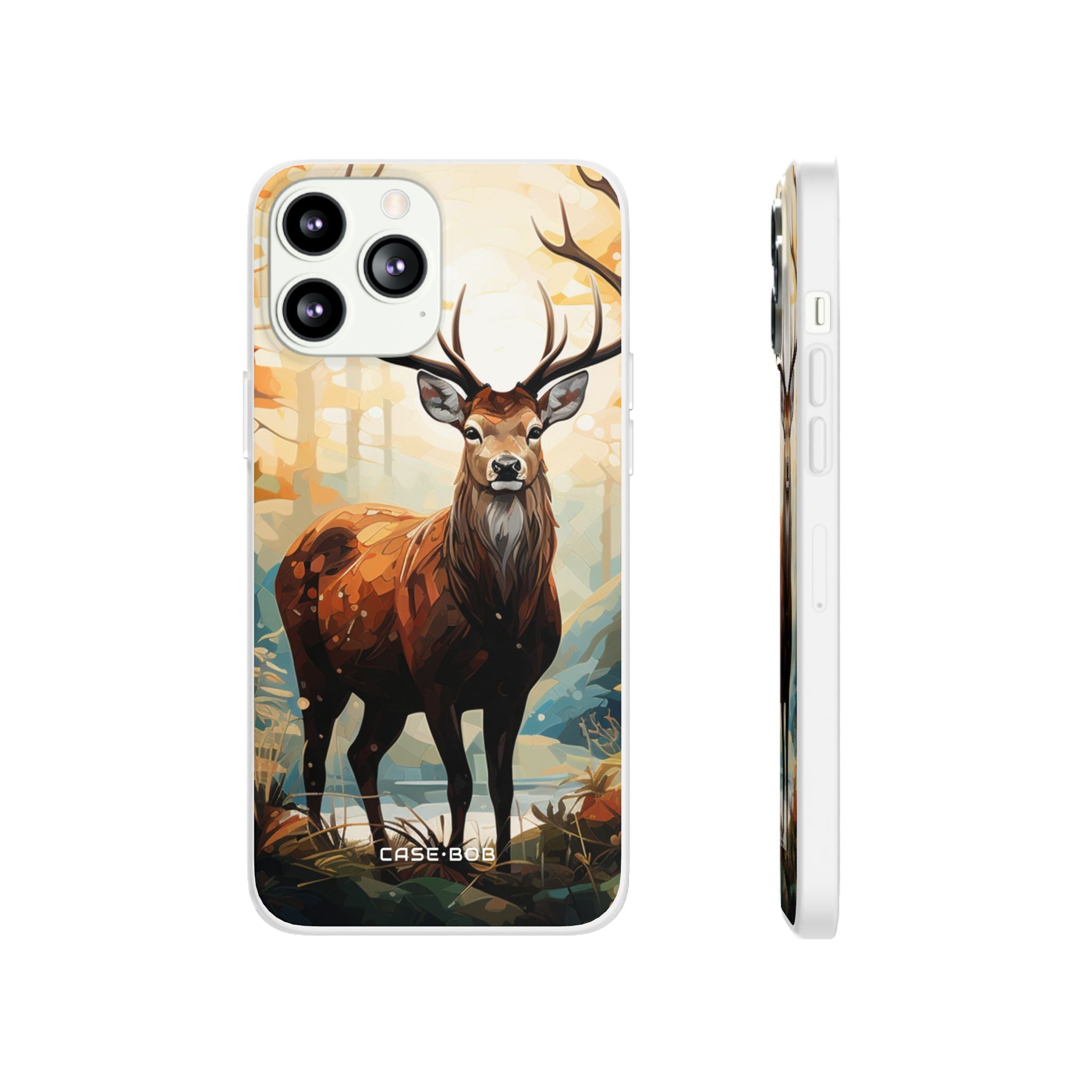 Glowing Stag iPhone 13 Pro Max - Soft - CASE•BOB