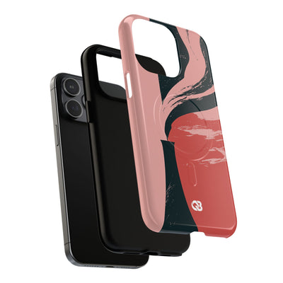 Pink Tough 2.0 Magsafe Phone Case for iPhone - Cinder Rose Plume