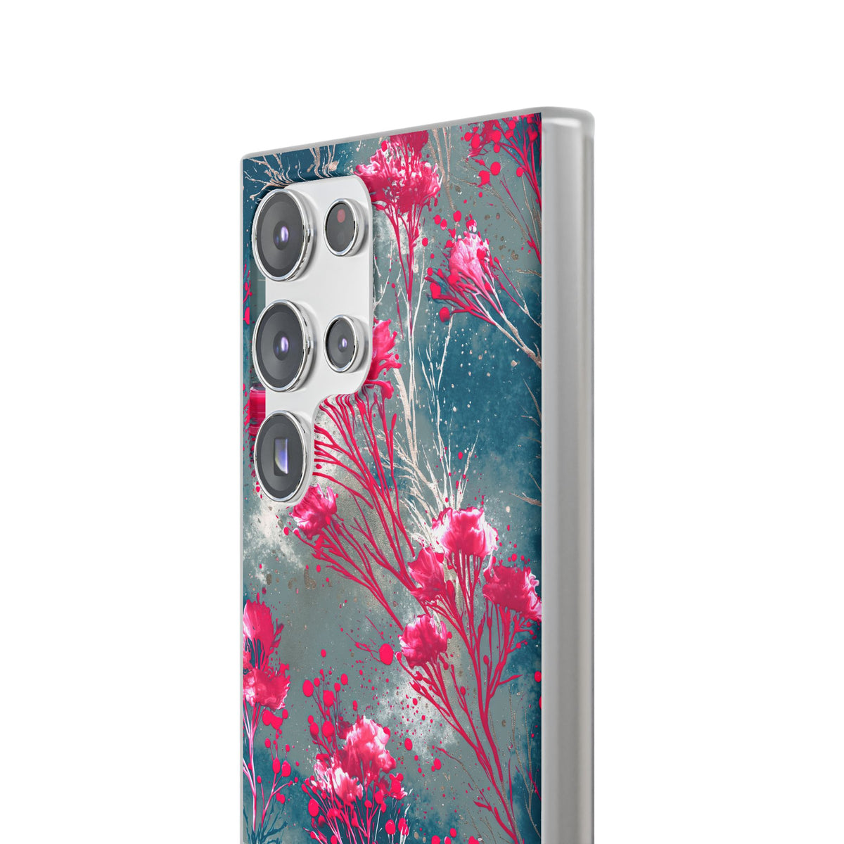 Cyber Blossom · Lite Phone Case for Samsung · Teal