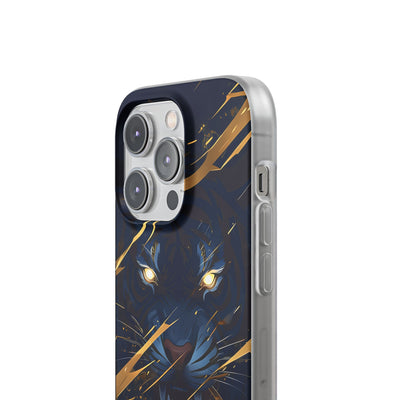 Obsidian Gold Predator · Soft Coque de téléphone pour iPhone