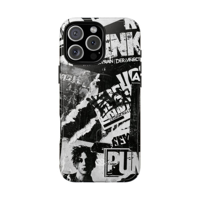Underground Punk Collage · Tough 2.0 Magnetic Phone Case for iPhone · Black