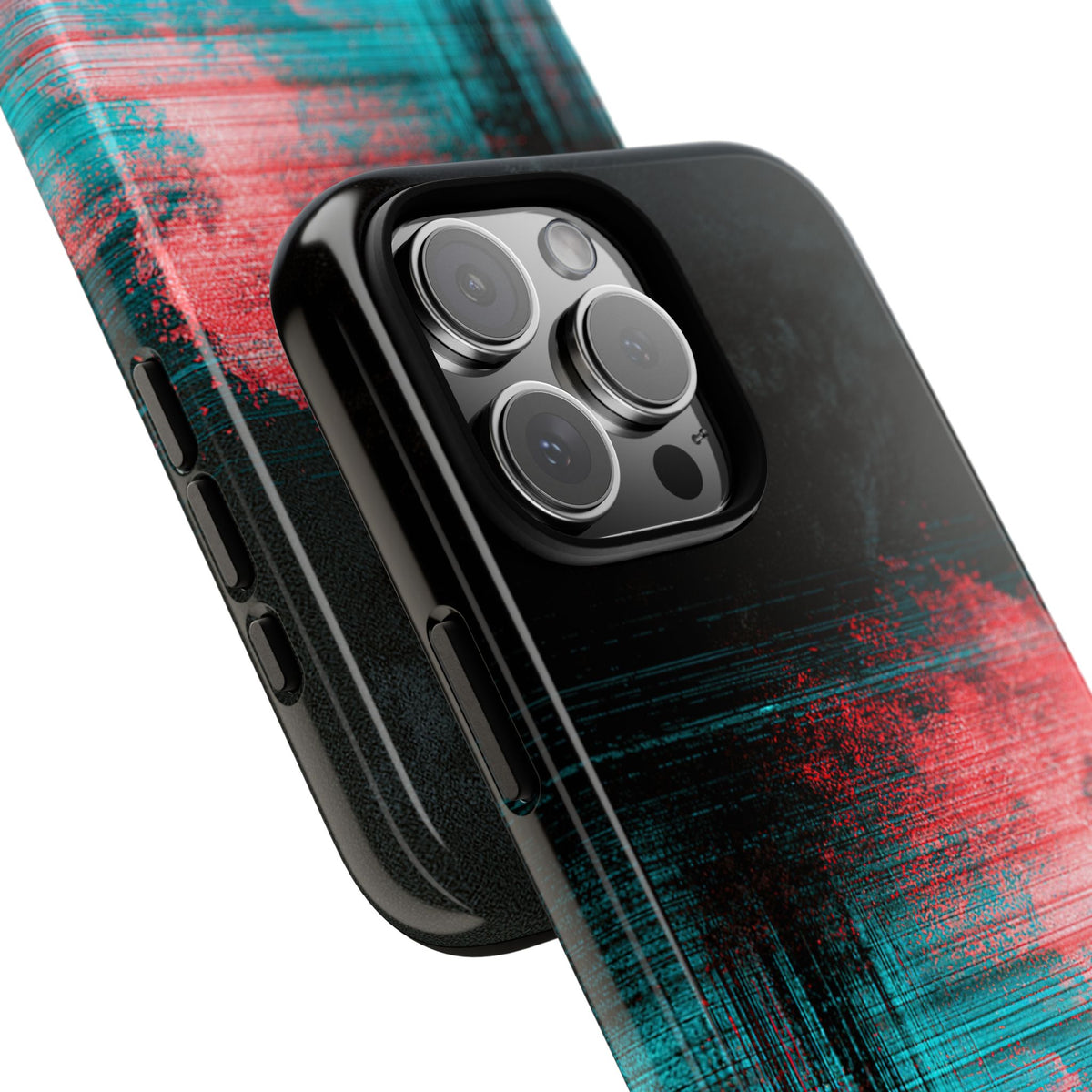 Digital Signal Drift · Tough Phone Case for iPhone · Black