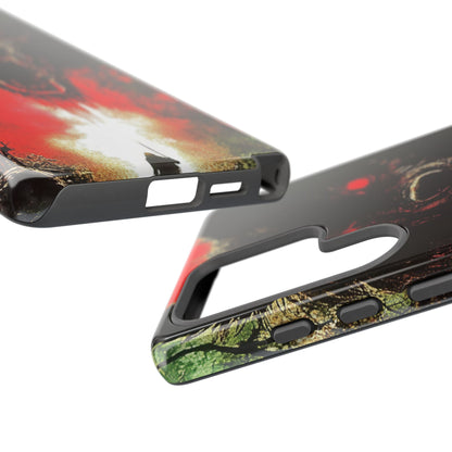 Crimson Wolf Samsung S25 Ultra Case - Tough