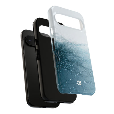 Teal Tough Phone Case for Google Pixel - Arctic Pulse Mesh