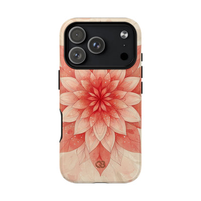 Coral Layered Bloom · Tough+ Handyhülle für iPhone · Magsafe
