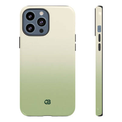 Muted Sage Ombre · Tough Phone Case for iPhone · Green