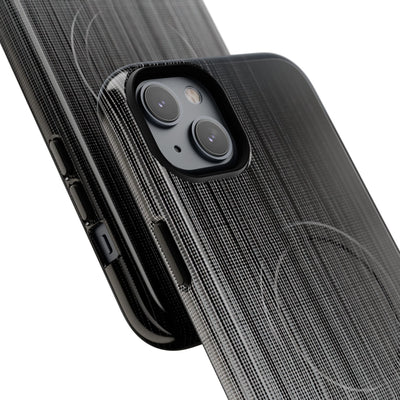 Grey Tough 2.0 Magsafe Phone Case for iPhone - Static Vertical Dither