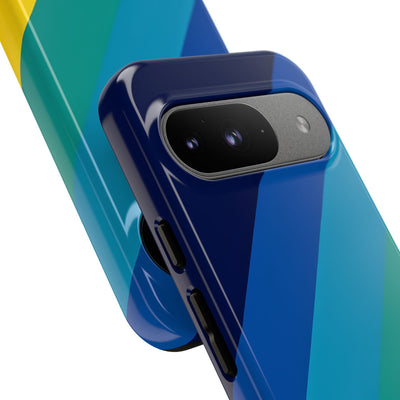 Prismatische Schrägung · Tough Handyhülle für Google Pixel