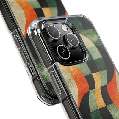 Burnt Orange Curve · Impact Handyhülle für iPhone · Magsafe