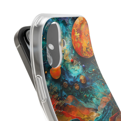 Copper Horizon Drift · Soft Mobilskal för iPhone