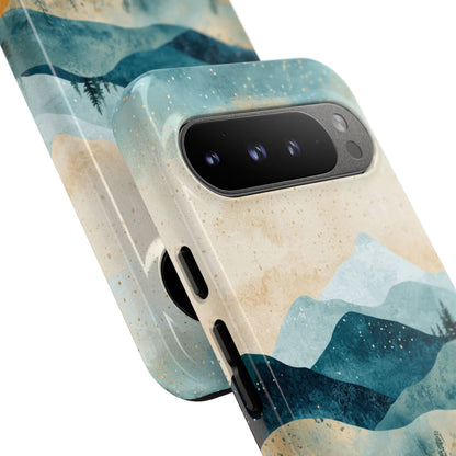 Moonlit Mountains Google Pixel 9 Pro XL Case - Tough