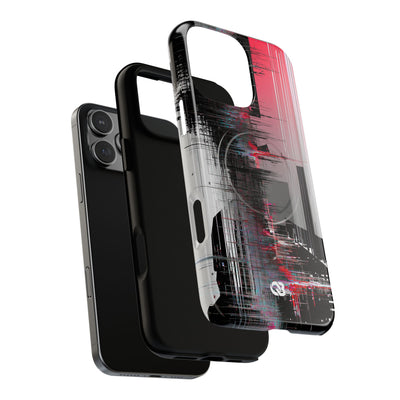 Black Tough 2.0 Magsafe Phone Case for iPhone - Crimson Data Leak