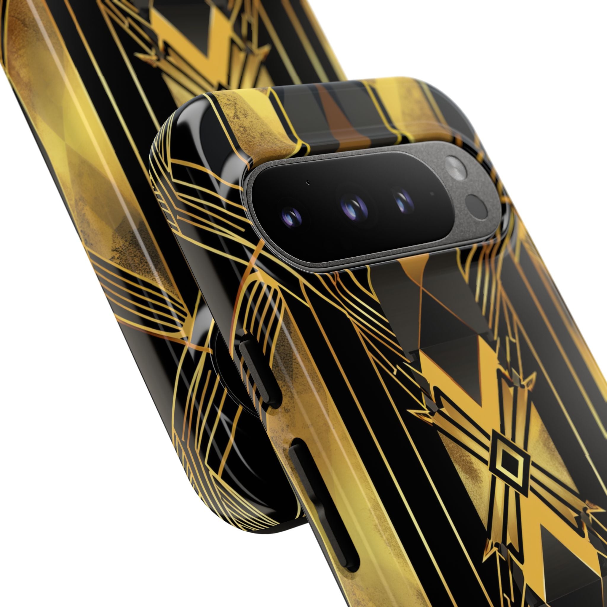 Golden Diamond Radiance Google Pixel 9 Pro Case - Tough