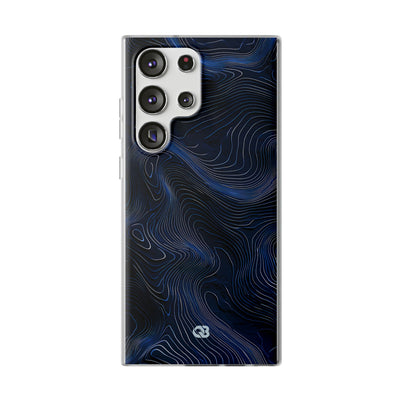 Blue Lite Phone Case for Samsung - Cobalt Contour Ridge