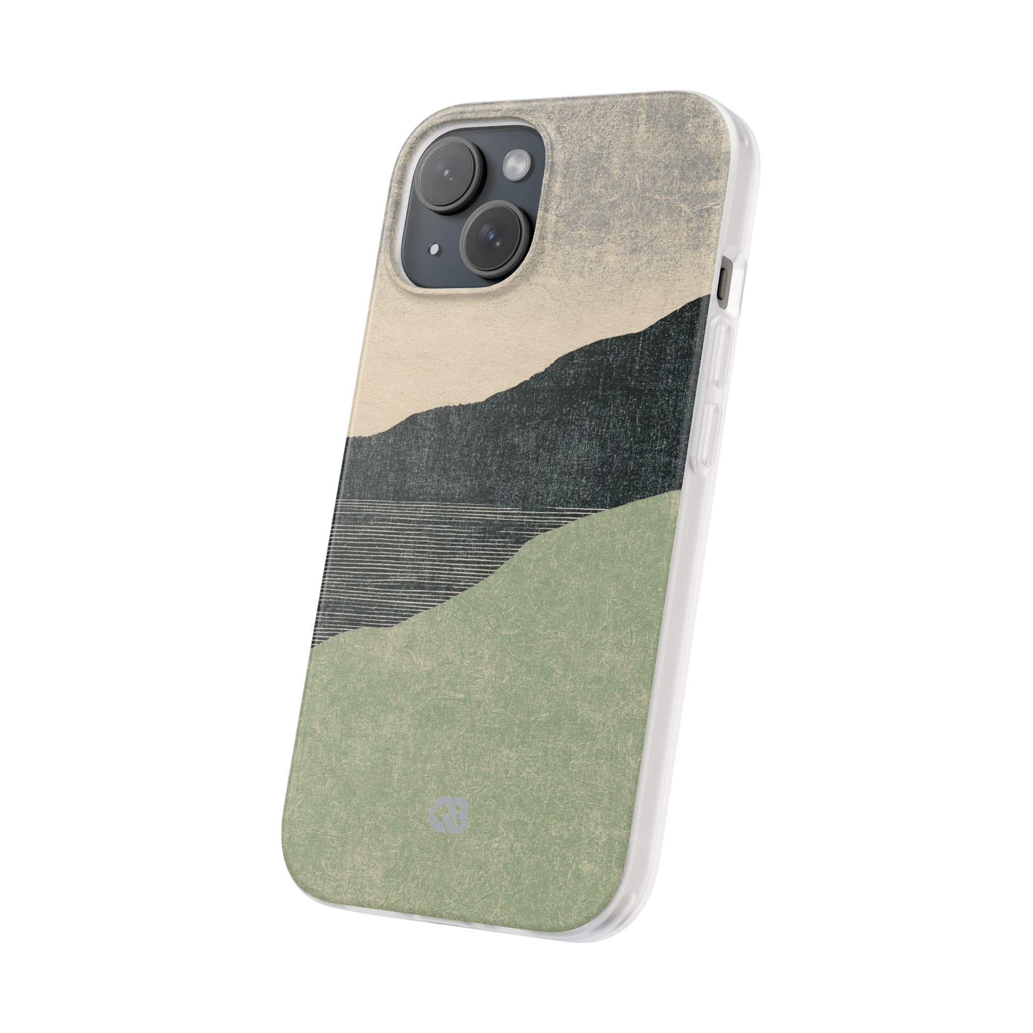 Green Lite Phone Case for iPhone - Moss Ridge Grain