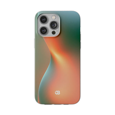Radiant Contour · Lite Phone Case for iPhone ·  Orange