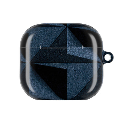Faceted Slate · Hard Case for AirPods & AirPods Pro · Blue