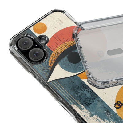 Distressed Azure Ocular · Impact Phone Case for iPhone · Magsafe