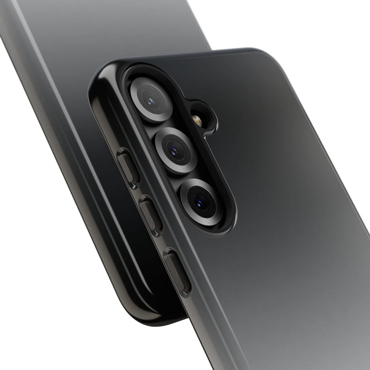 Noir Ombre Fade · Tough Phone Case for Samsung · Black