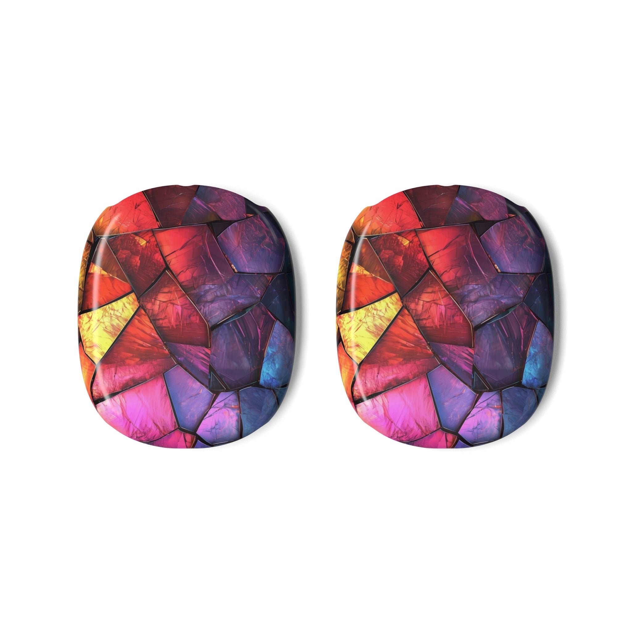 Crimson Shard Mosaic - AirPod Max Case