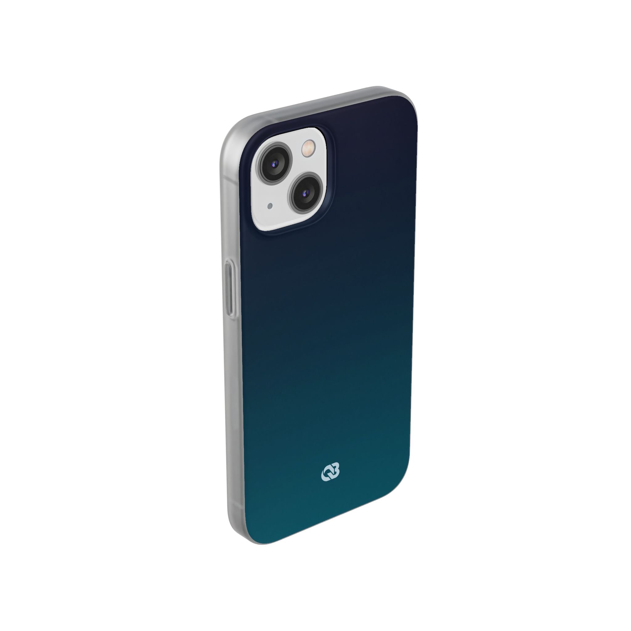 Teal Lite Phone Case for iPhone - Abyss Teal Haze