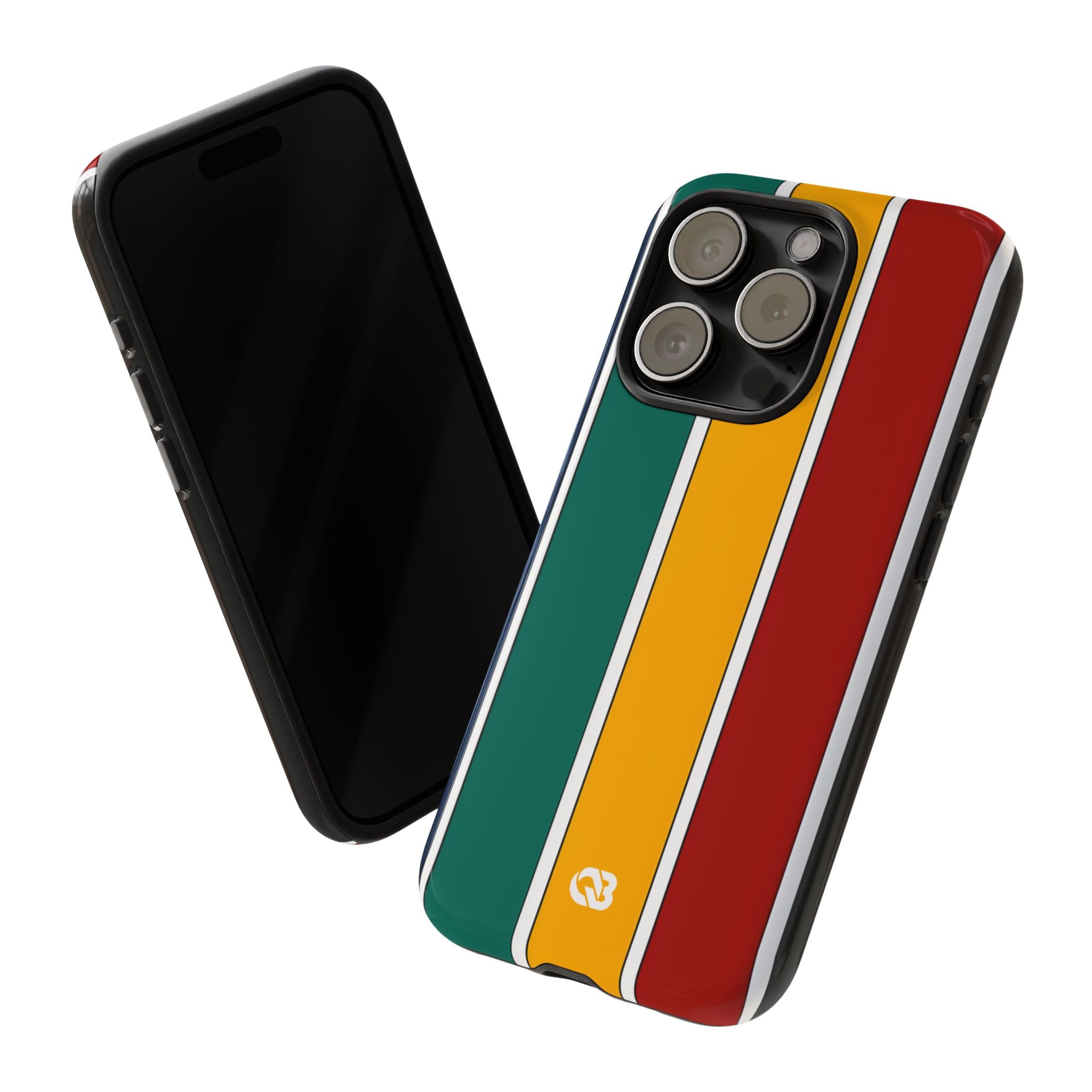 Retro Racing Bars · Tough Θήκη για iPhone