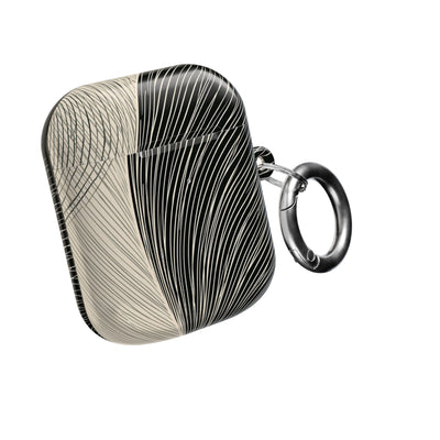 Minimal Frond Study · Hard Case for AirPods & AirPods Pro · Black