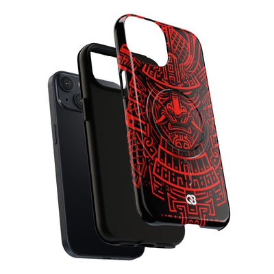 Crimson Kabuto · Tough 2.0 Magnetic Phone Case for iPhone · Red